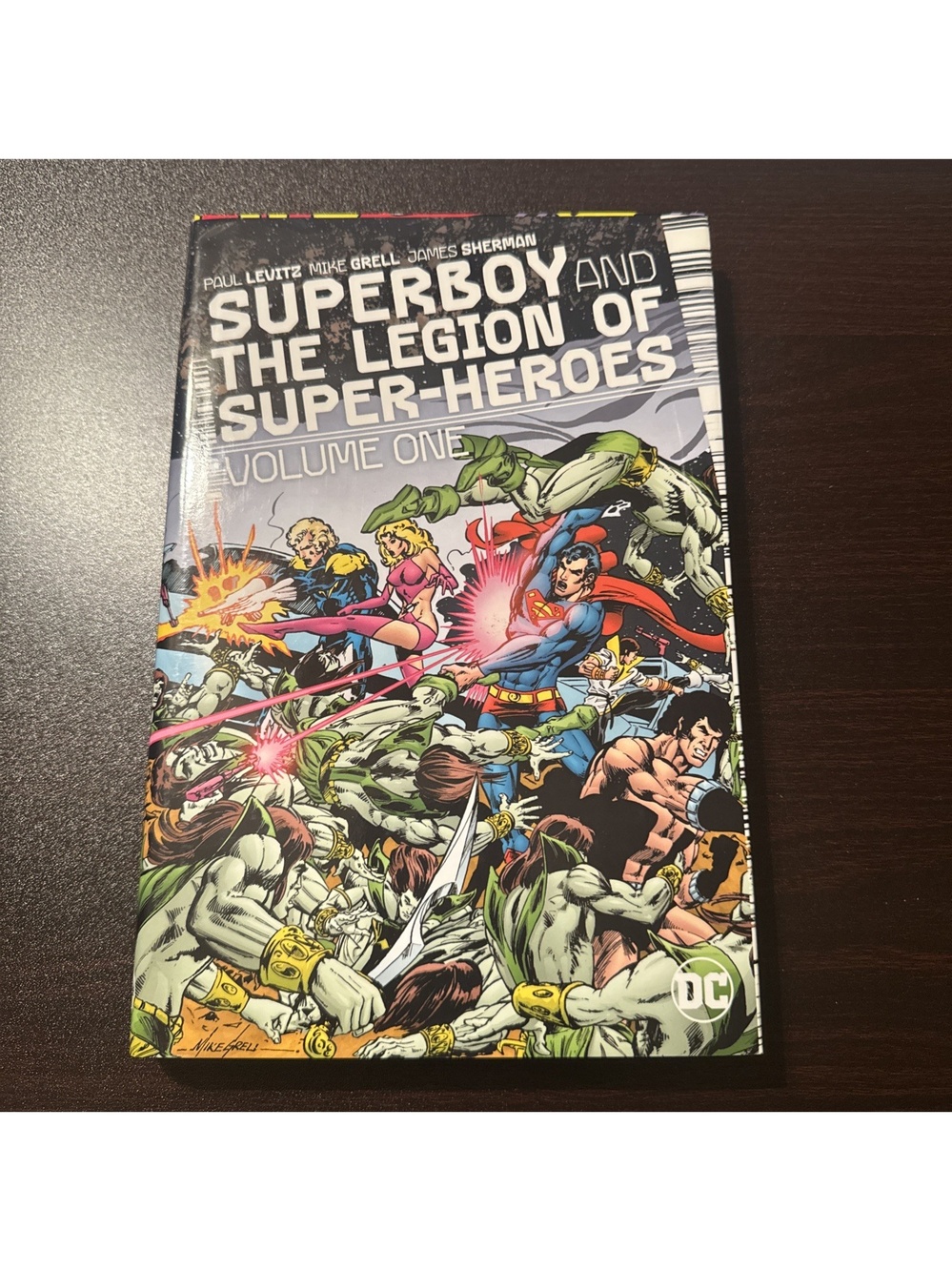 SUPERBOY AND THE LEGION OF SUPERHEROES VOL ONE OMNIBUS HARDCOVER DC COMICS